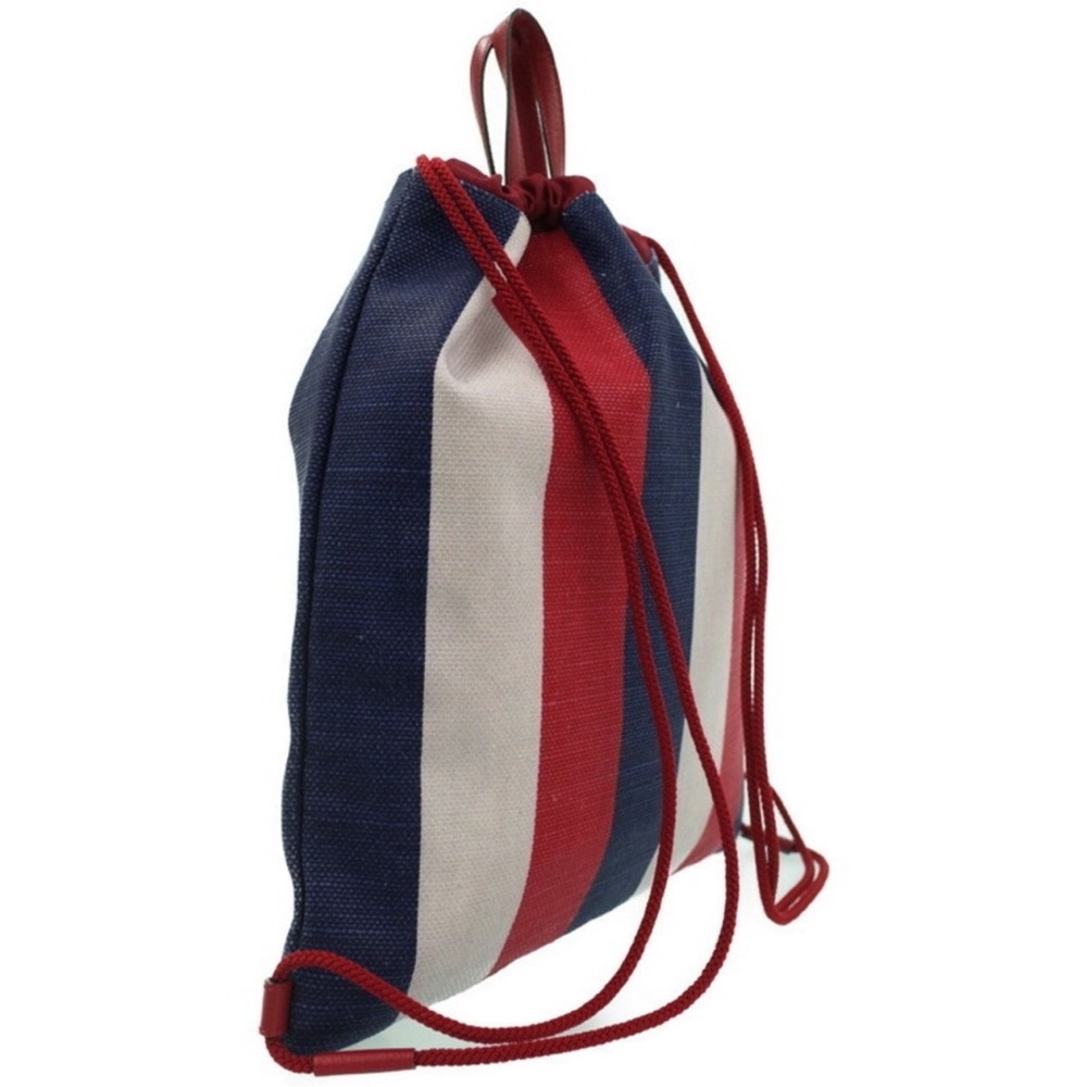 Authentic Gucci Drawstring Multicolour Canvas Bac… - image 6